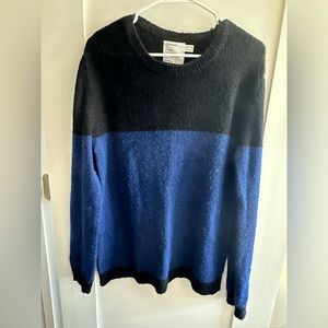 Topman Color Block Wool Sweater